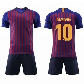 Hot sell popular design football club custom soccer uniform jersey set 2019 2020