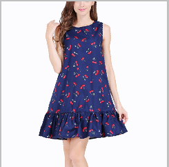 Robe de dame de décalage de collier de détail de poche de satin de marine
