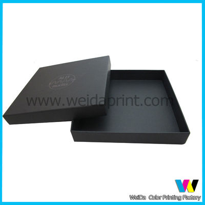 Various Size Black Matt Paper Packaging Boxes for Gift Packaging