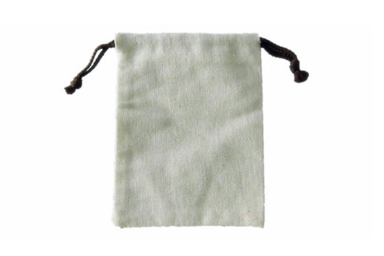 Promotional Small Jute Drawstring Pouch Bags Eco Friendly , 15x24cm 9.5x12cm
