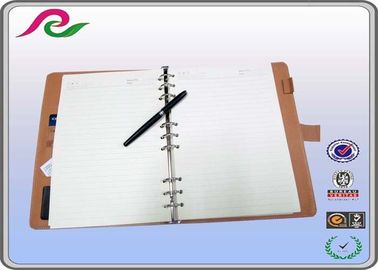A5 blue office meeting loose leaf PU leather cover notebook 120 sheets