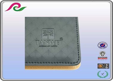 Velcro closure A5 logo printing loose leaf notebook with card files