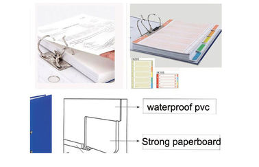 A4 document clip folder / plastic fashion portfolio case