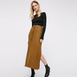 Maxis jupes de toile de mode de femme de jupes de nouveau style