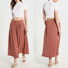 Maxi jupe de 2018 femmes de mode longtemps